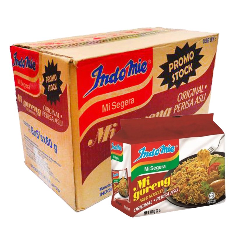 Indomie mi goreng Asli 8x5x80g