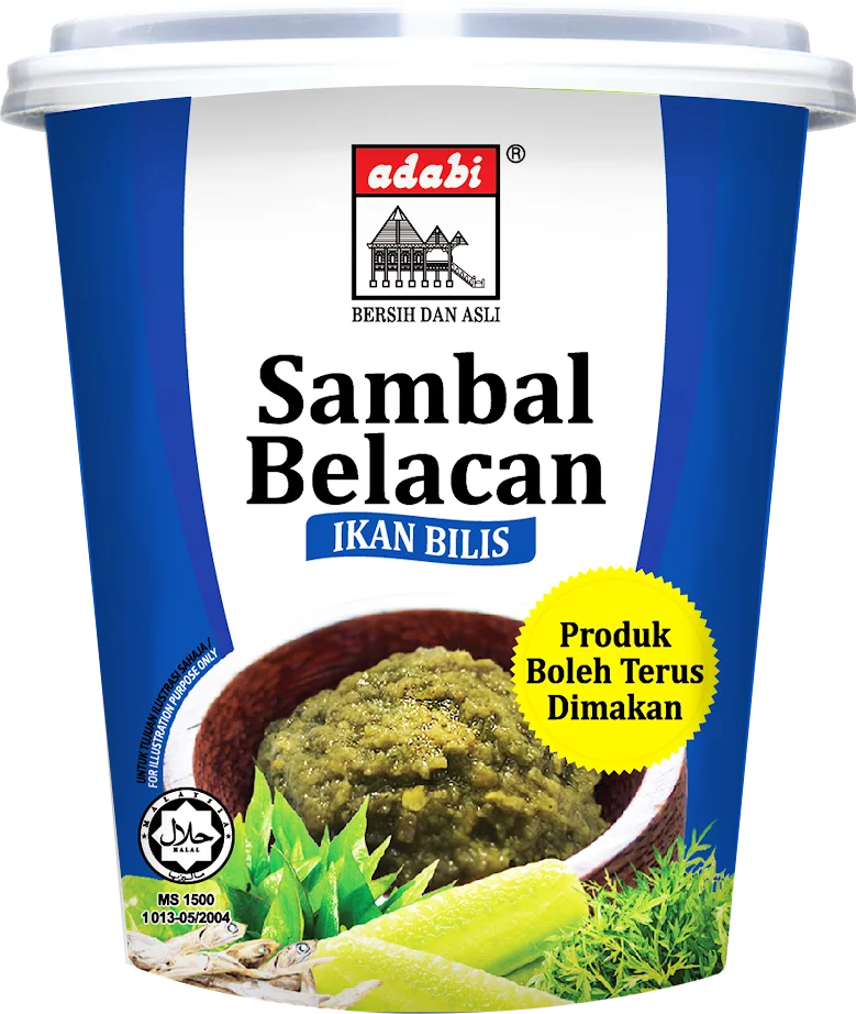 Adabi Sambal Belacan Ikan Bilis